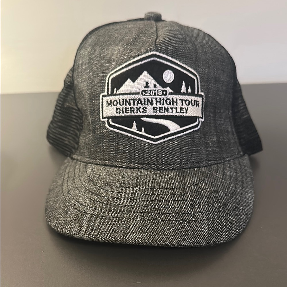 Mountain High Tour Dierks Bentley Black Concert Cap
